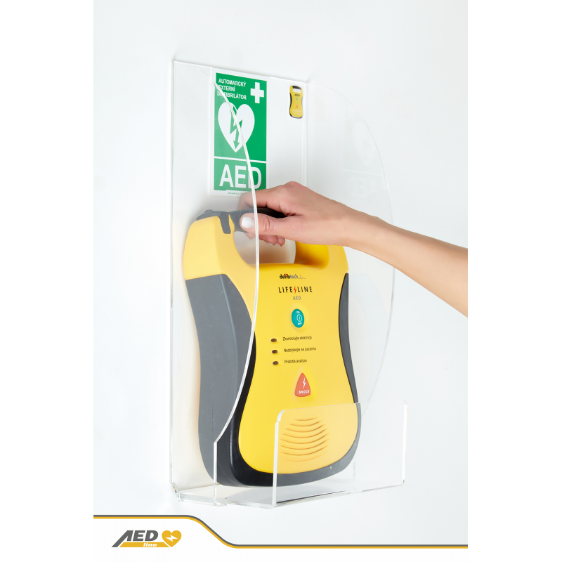 Plastový držiak pre AED (ARKY 37)