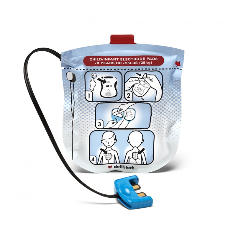 Defibrilačné elektródy pre deti (DDP-200P) Lifeline AED